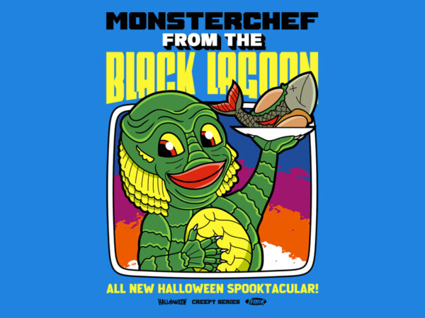 Monsterchef t shirt designs for sale