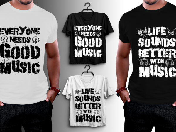 Music t-shirt design