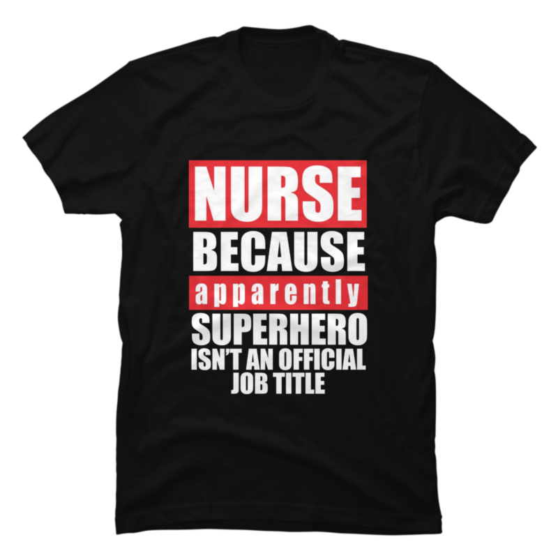 Nurse T-Shirt Heart Detail Funny Gift Tees Medical Shirts