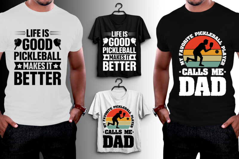 Pickleball T-Shirt Design