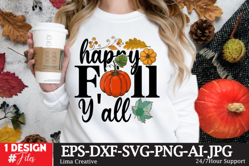 Fall SVG Bundle,Fall Buket List T-shirt Design,Autumn SVG Bundle