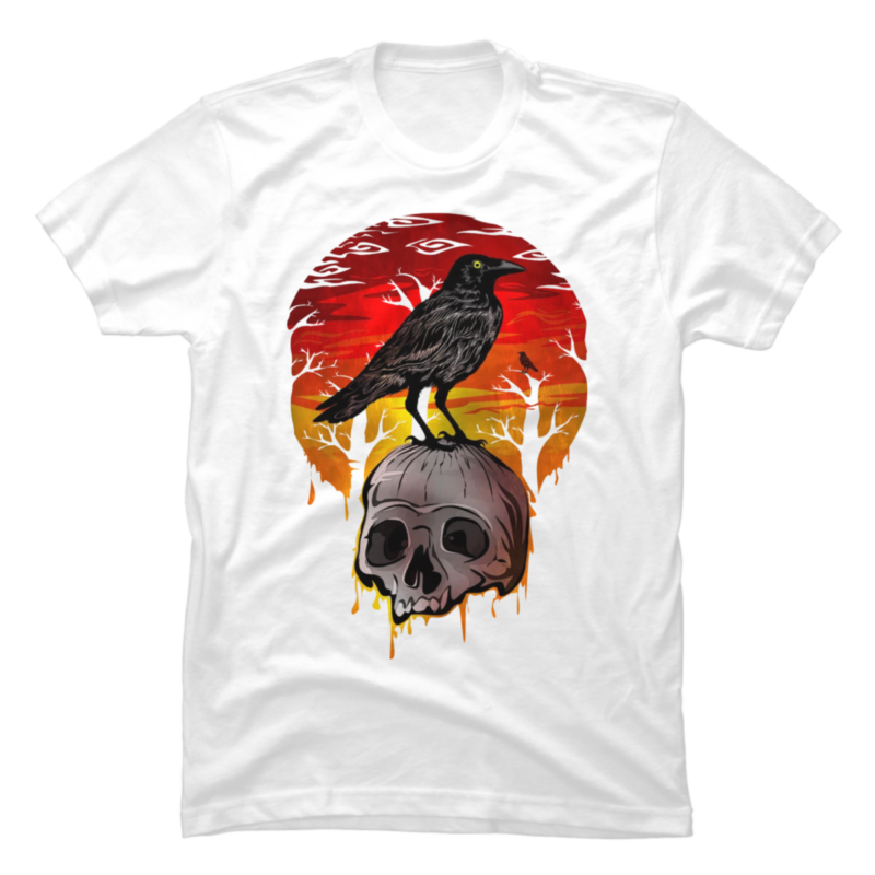 15 Skull Shirt Designs Bundle For Commercial Use Part 5, Skull T-shirt ...