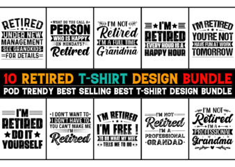 Retired T-Shirt Design