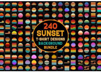 Retro Vintage Sunset Background Bundle for T-Shirt Design,Sunset,Vintage,Retro,Sunset Bundle,Retro Vintage Sunset.Retro Sunset,Vintage Retro,Vintage Sunset,Retro Colorful Background,Vintage Colorful Background,Pod,T Shirt Elements,Vintage Circle Sunset,retro Circle Sunset,Sunset Graphic Design,Half Circle Vintage,Retro Striped Sunset,Vintage