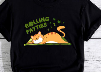 Rolling Fatties Funny Weed Cat Marijuana PC