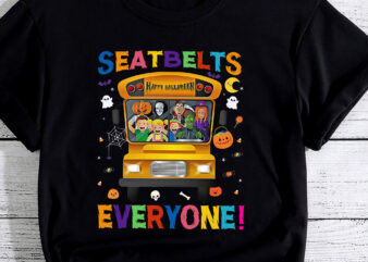 Seatbelts Everyone Magic School Bus Driver Halloween Costume PC