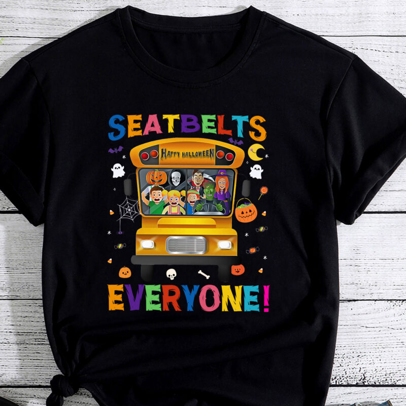 Seatbelts Everyone Magic School Bus Driver Halloween Costume PC