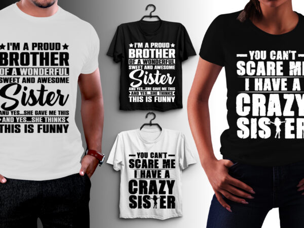 Sister t-shirt design