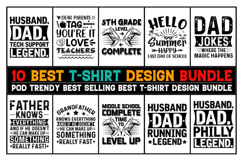 T-Shirt Design Bundle