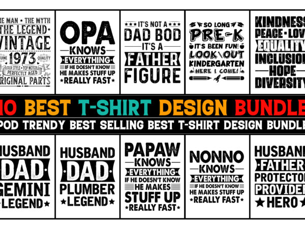 T-shirt design bundle