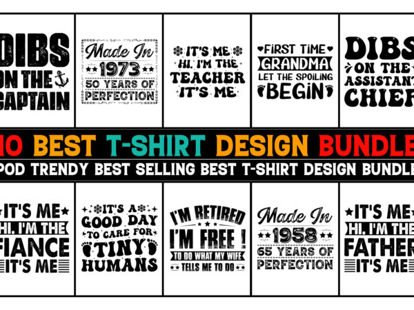 T-shirt design bundle