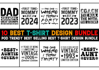 T-Shirt Design Bundle