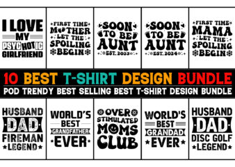 T-Shirt Design Bundle-Best T-Shirt Design