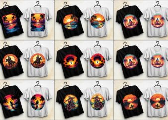 T-Shirt Design Graphic illustration Bundle