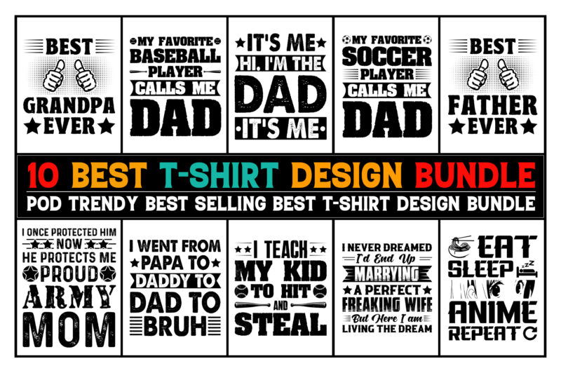 T-Shirt Design Bundle