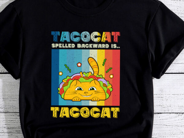 Taco cat spelled backwards is tacocat shirt kids youth girls pc