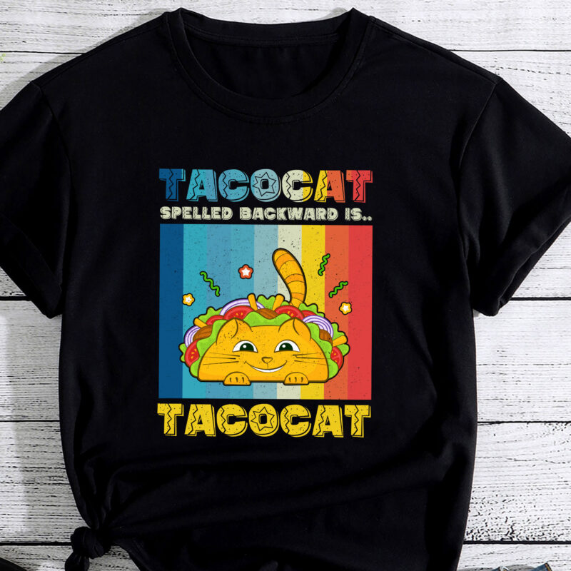 Taco Cat Spelled Backwards Is Tacocat Shirt Kids Youth Girls PC