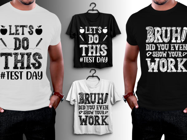Teacher t-shirt design