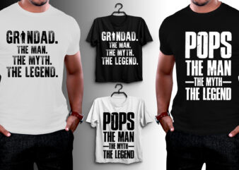 The Man The Myth The Legend T-Shirt Design