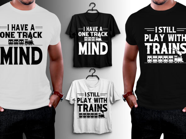 Train t-shirt design