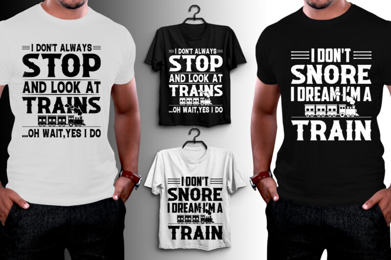 Train T-Shirt Design