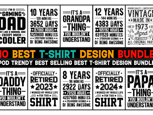 Typography t-shirt design bundle Typography t-shirt design bundle
