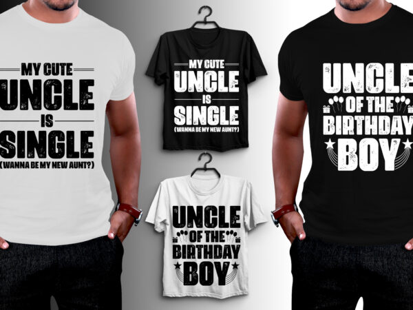 Uncle t-shirt design