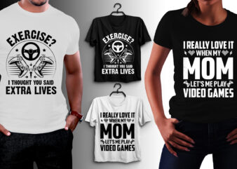 Video Game T-Shirt Design