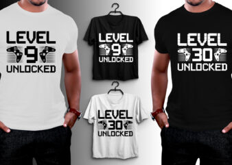 Video Gamer Birthday T-Shirt Design