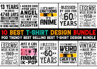 Vintage T-Shirt Design Bundle