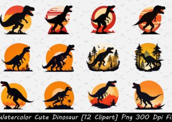 Watercolor Dinosaur Graphic 12 Clipart, Dinosaur, png, svg,Dinosaur svg Bundle, Birthday Pack, Jurassic park, kids dinosaur svg, Dinosaur Bundle svg,png, svg,Dinosaur SVG, Dinosaurs Clipart, Baby Dinosaur Svg, Jurassic Clipart, Dinosaur
