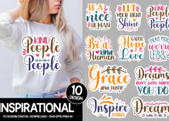 Motivational Sticker svg Bundle, Inspirational sticker bundle t shirt designs for sale