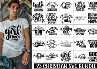 Christian SVG Bundle, Jesus SVG Bundle, bible verse svg bundle t shirt vector file