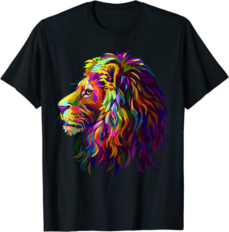 15 Lion Shirt Designs Bundle For Commercial Use Part 3, Lion T-shirt, Lion png file, Lion digital file, Lion gift, Lion download, Lion design