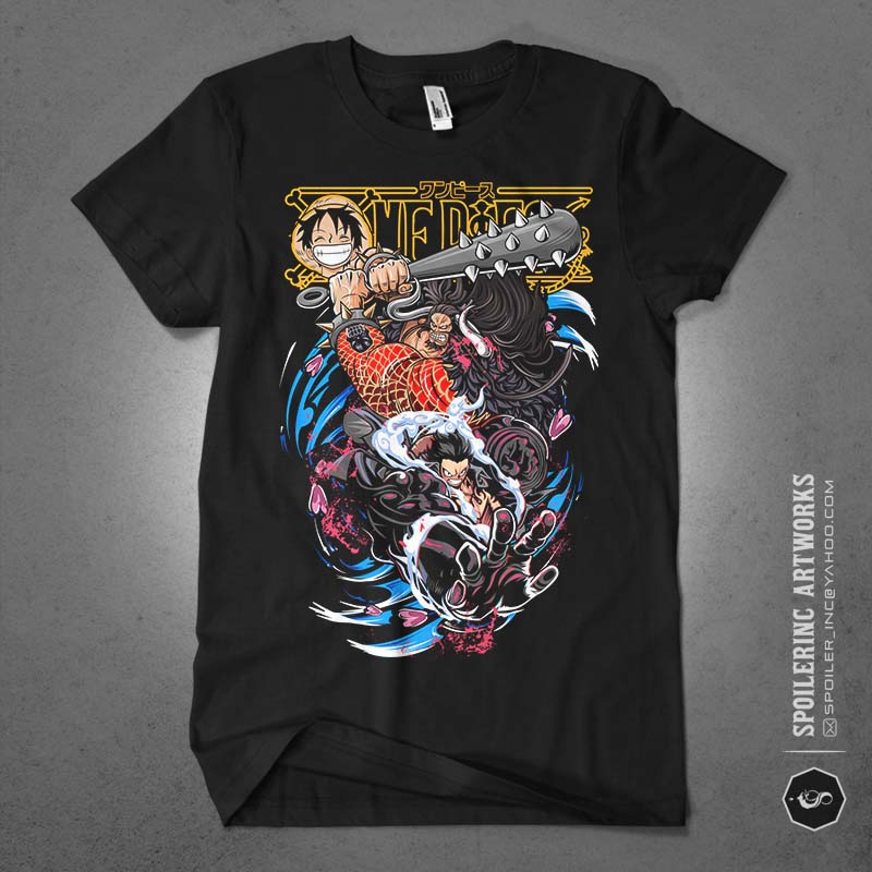 20 one piece lover tshirt design bundle illustration