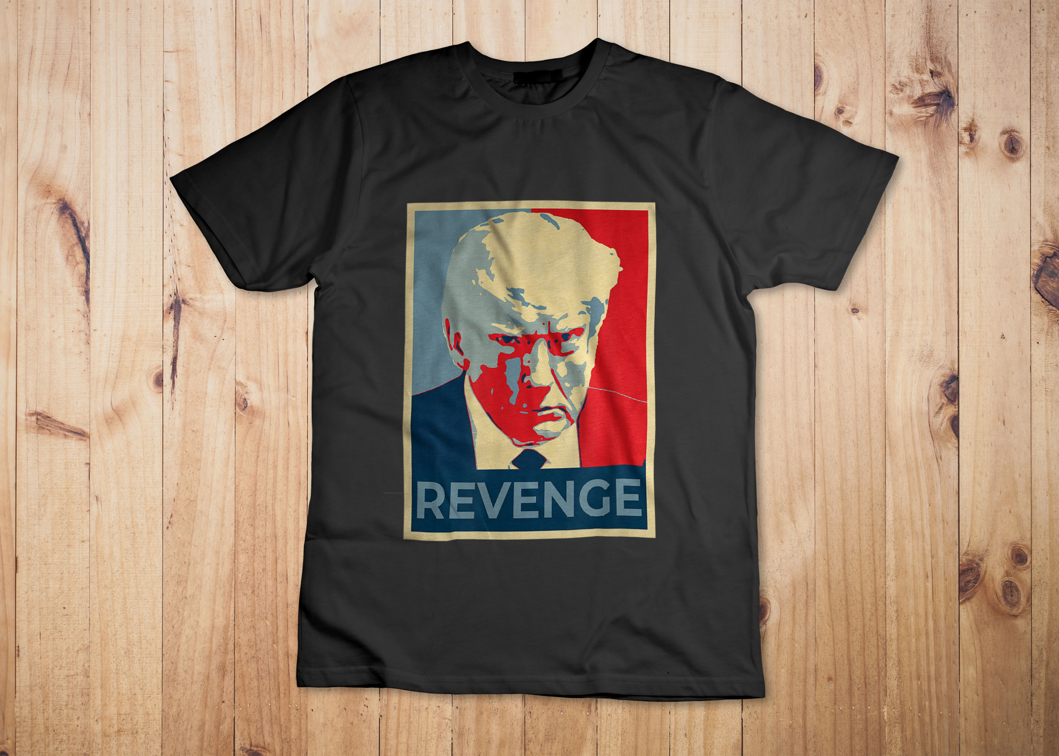 revenge mugshot tee