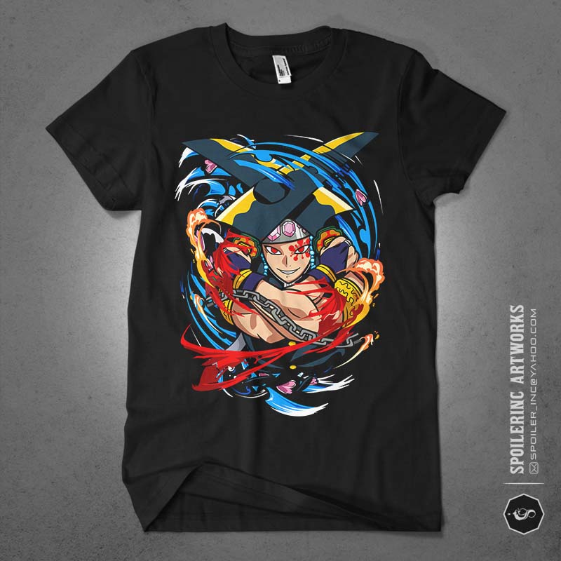 populer anime lover tshirt design bundle illustration part 7