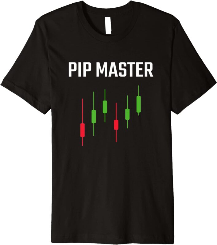 Pip Master Funny Forex Shirt Candlestick Trading Tee