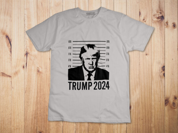 Trump mugshot 2024 president t-shirt design 2