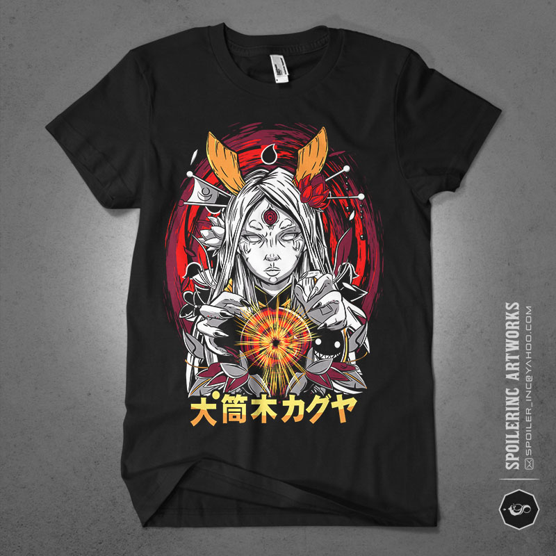 populer anime lover tshirt design bundle illustration part 9