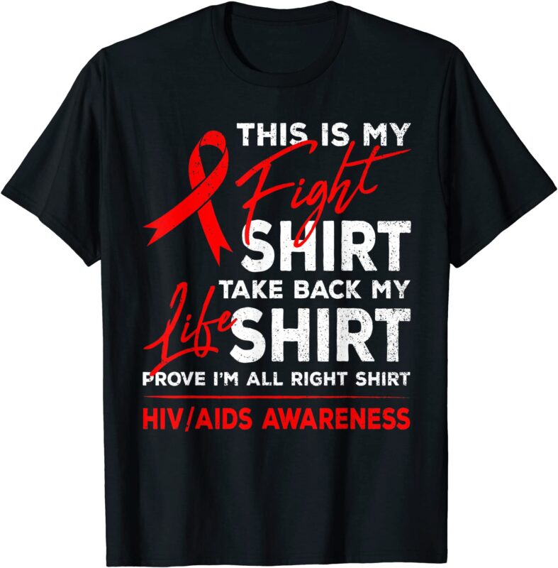 15 World AIDS Day Shirt Designs Bundle For Commercial Use Part 5, World AIDS Day T-shirt, World AIDS Day png file, World AIDS Day digital file, World AIDS Day gift,