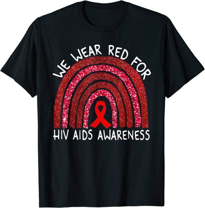 15 World AIDS Day Shirt Designs Bundle For Commercial Use Part 5, World AIDS Day T-shirt, World AIDS Day png file, World AIDS Day digital file, World AIDS Day gift,