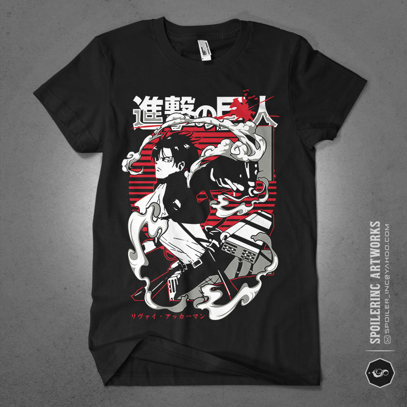 populer anime lover tshirt design bundle illustration part 8 - Buy t ...