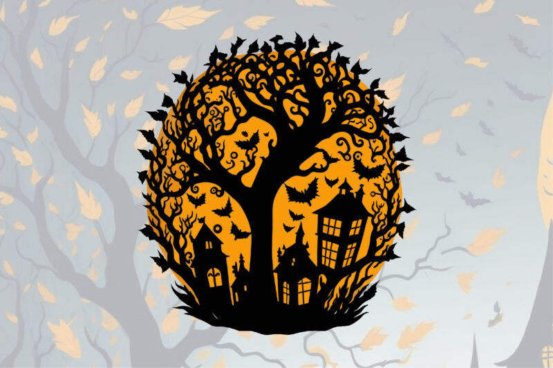 Halloween Lantern Papercut