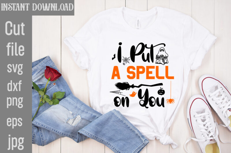 I Put a Spell on You T-shirt Design,Batty for Daddy T-shirt Design,Spooky School counselor T-shirt Design,Pet all the pumpkins! T-shirt Design,Halloween T-shirt Design,Halloween T-Shirt Design Bundle,Halloween Vector T-Shirt Design, Halloween