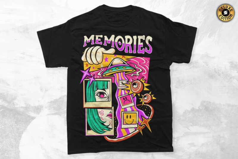 Funny Urban Pop Culture Streetwear T-shirt Designs Bundle, Streetwear Graphic T-shirt Designs, Commercial Use T-shirt Designs