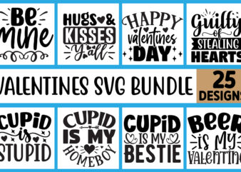 valentines svg bundle