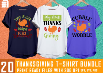 Thanksgiving SVG T-shirt Bundle, Fall SVG, Fall SVG Bundle, Autumn Svg, Thanksgiving Svg, Fall Svg Designs, Fall Sign, Autumn Bundle Svg, Cut File Cricut, Silhouette, PNG