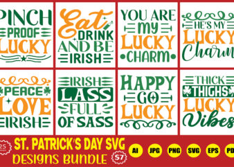 st.patrick’s day designs bundle