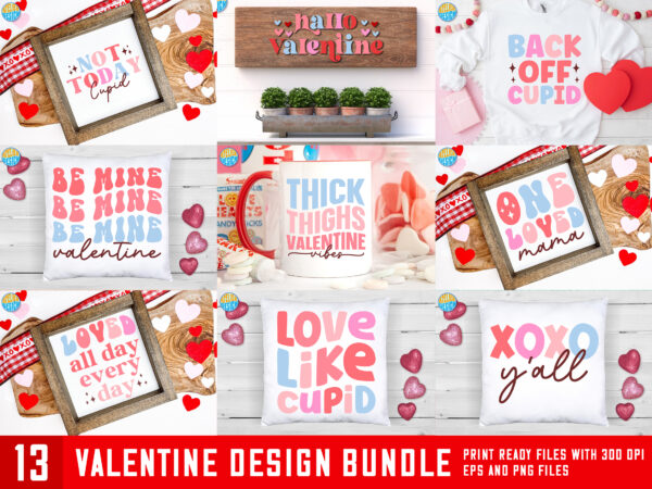 Retro valentines svg bundle, retro valentine designs svg, valentine shirts svg, cute valentines svg, heart shirt svg, love, cut file cricut